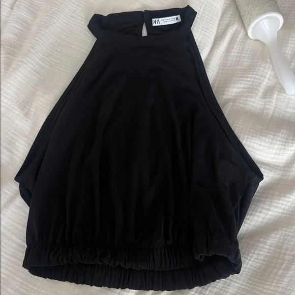 Zara Black Women's Silky 2 Piece set - Picture 2 of 4